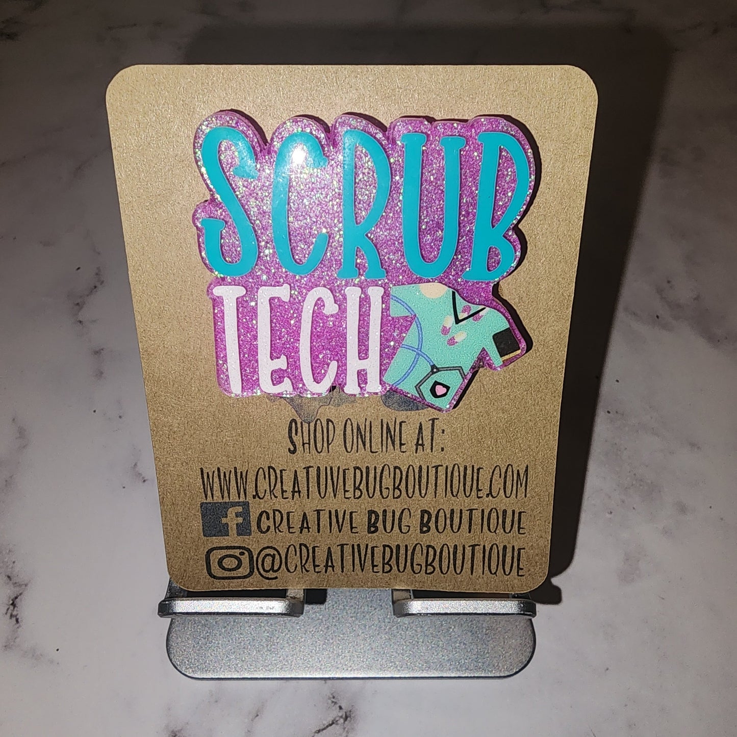 Scrub Tech Badge Reel