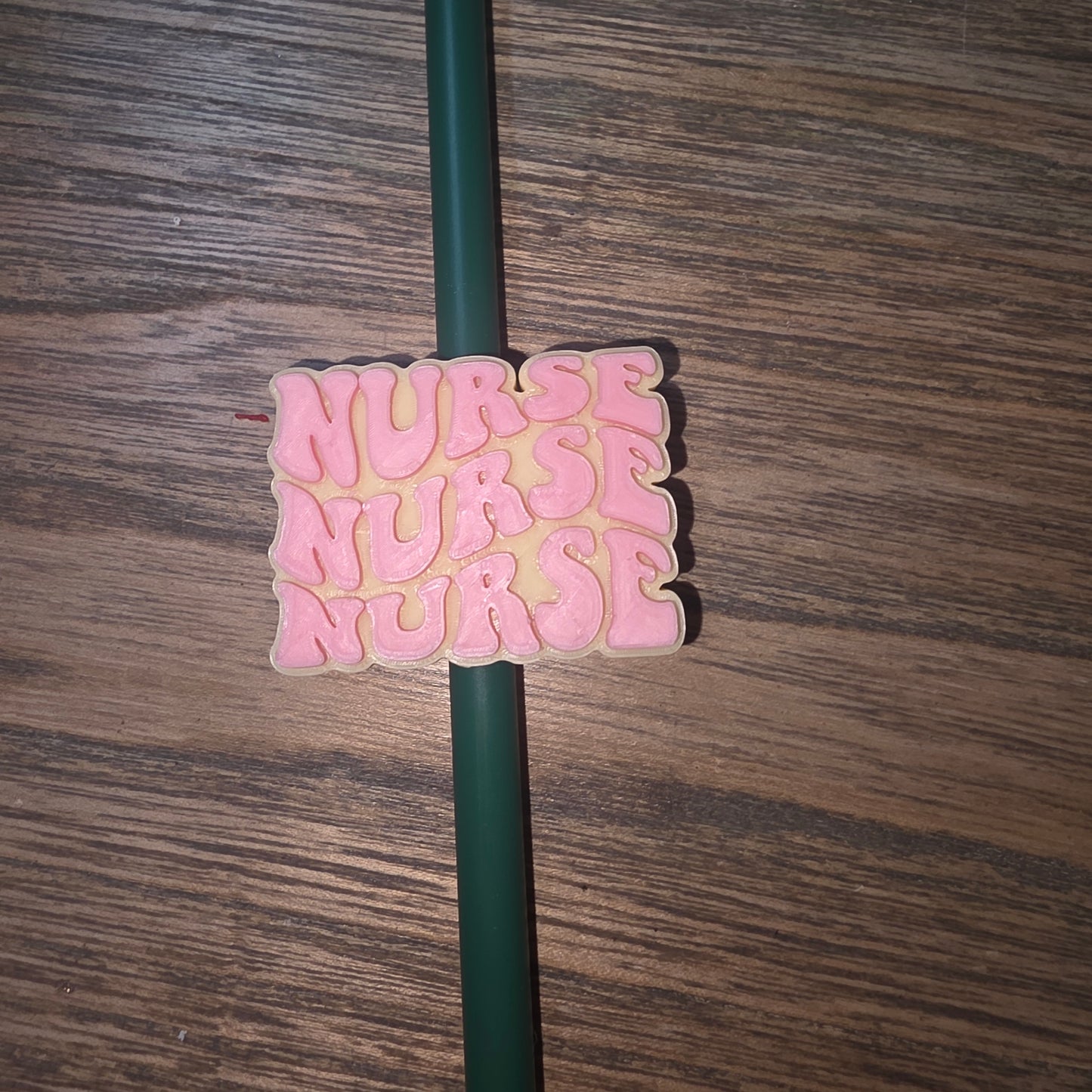 Nurse 3x Straw Topper