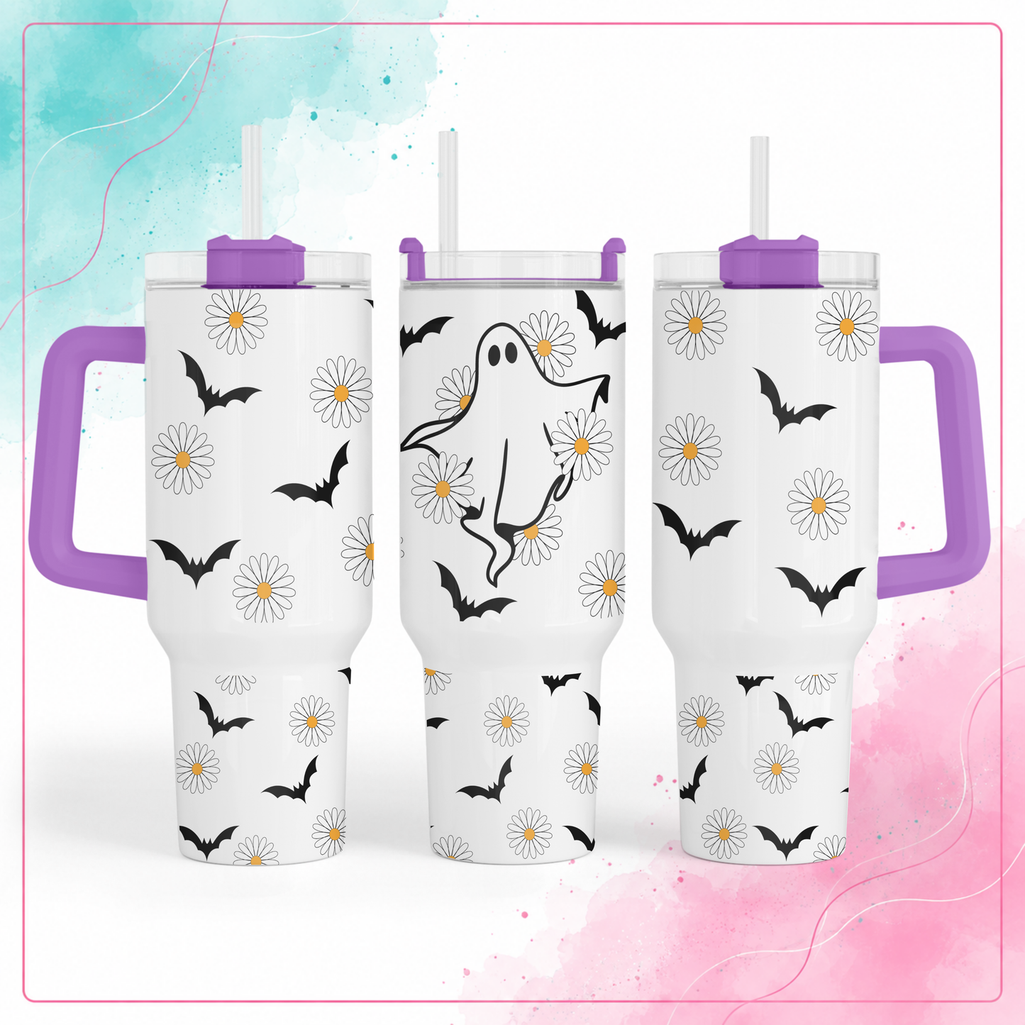 Daisy Ghost Tumbler