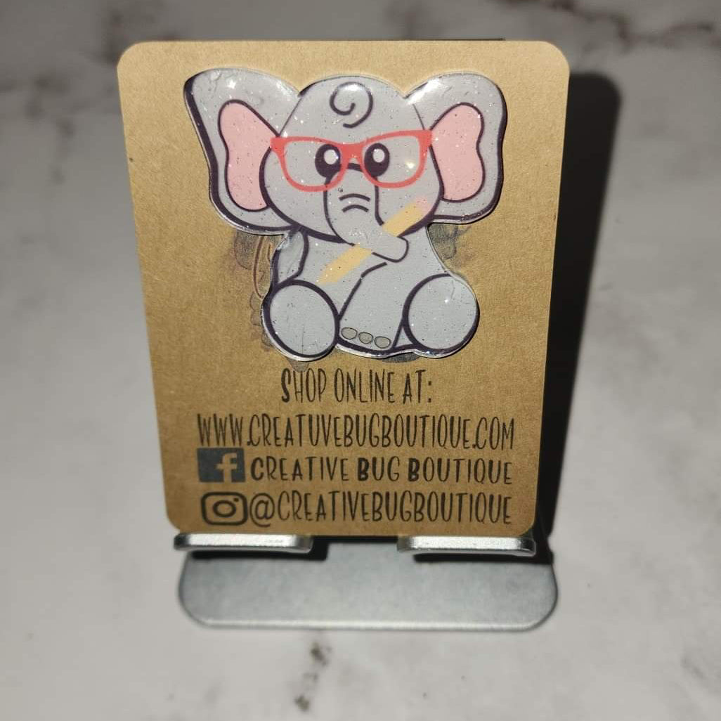 Elephant Badge Reel
