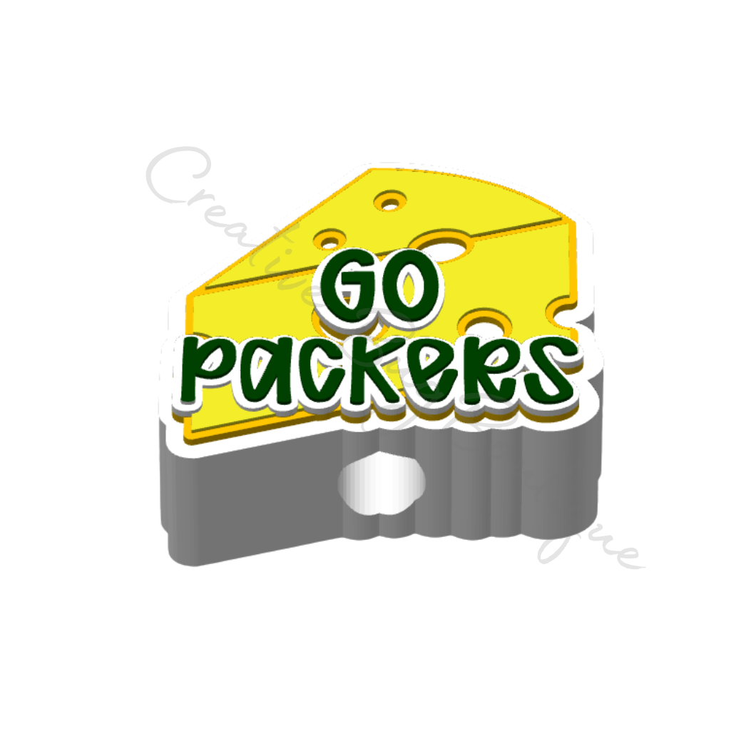 Go Packers Straw Topper File
