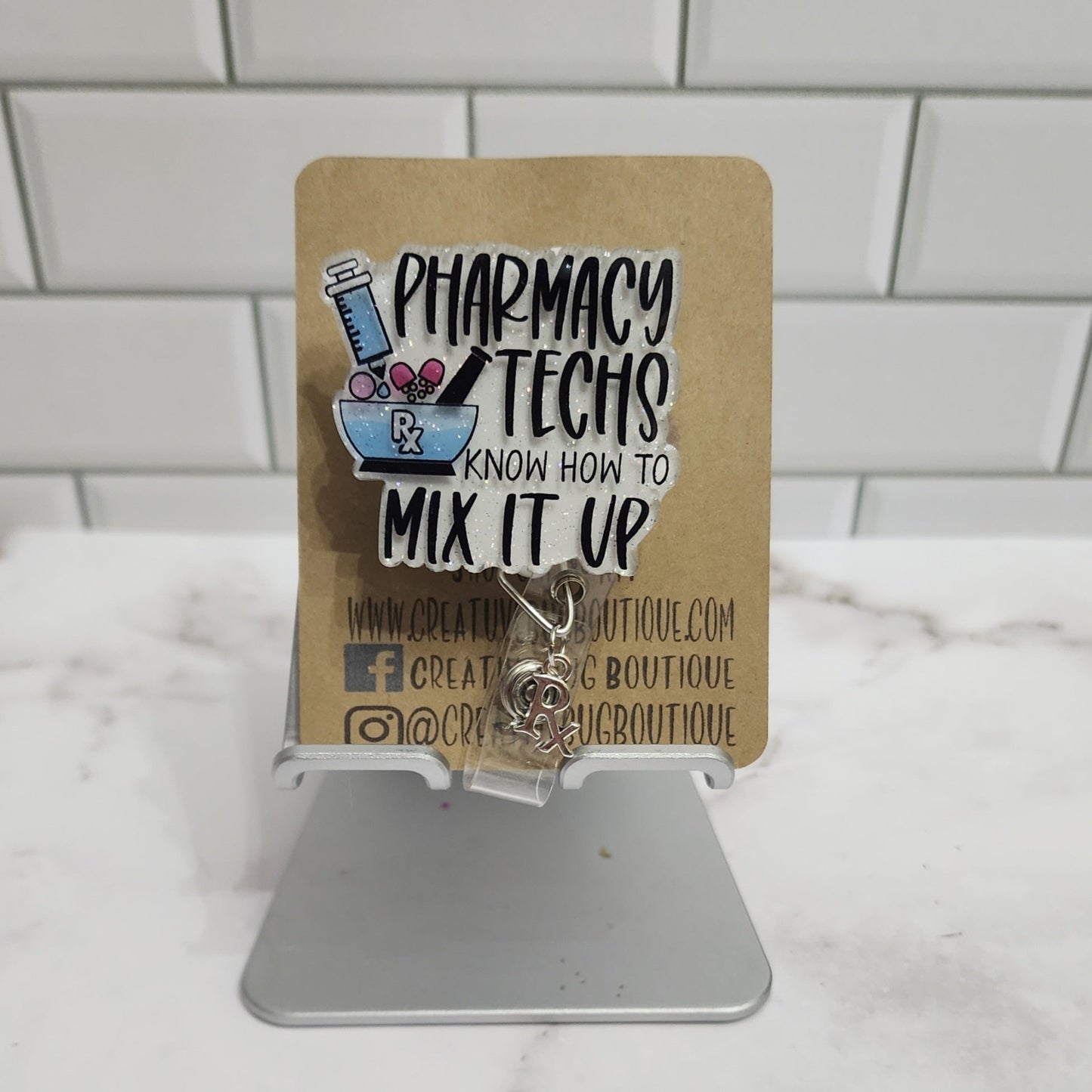 Pharmacy Tech Mix It Up Badge Reel