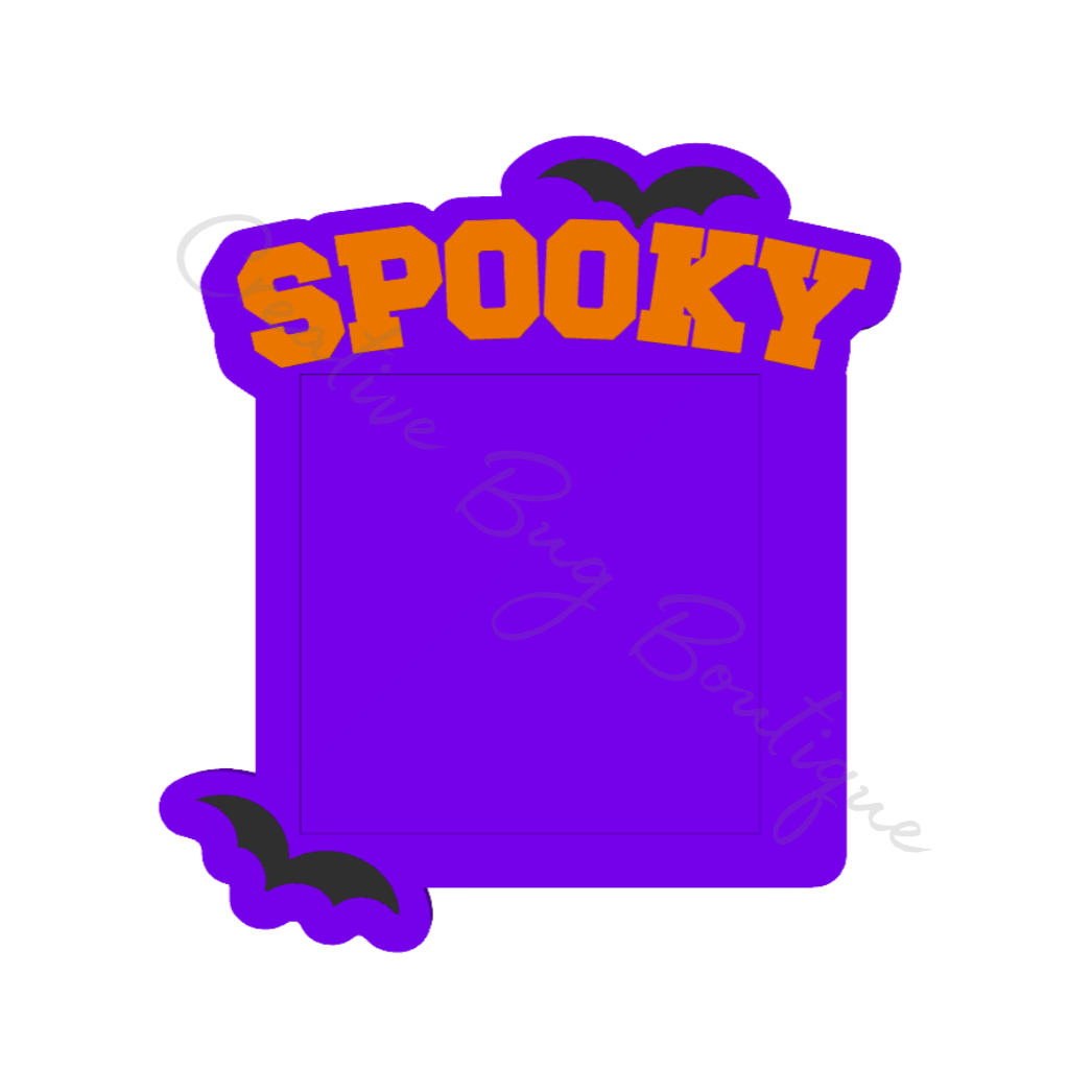 Spooky Bats Sticky Note Holder STL File