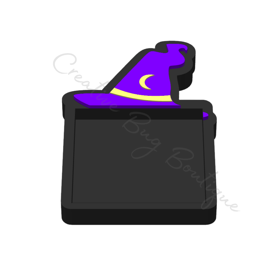 Witch Hat Sticky Note Holder STL File