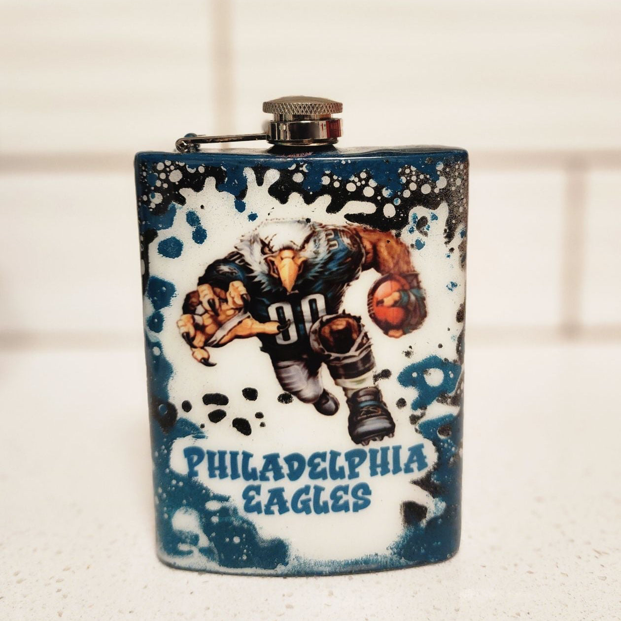 8oz Sports Team Flask