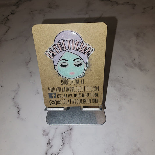 Esthetician Badge Reel