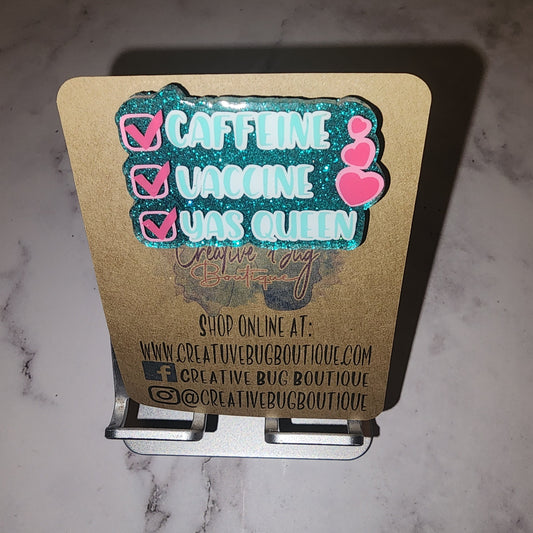 Caffeine Vaccine Badge Reel