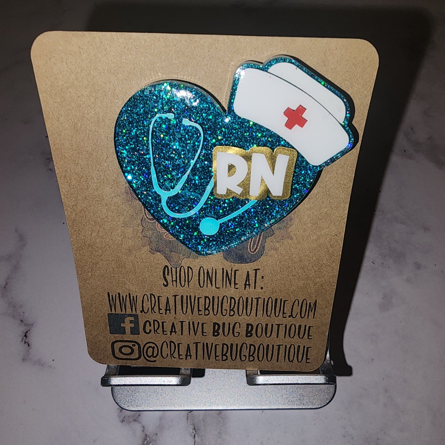 Nurse Heart Badge Reel
