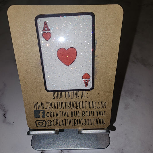 Playing Card Badge Reel