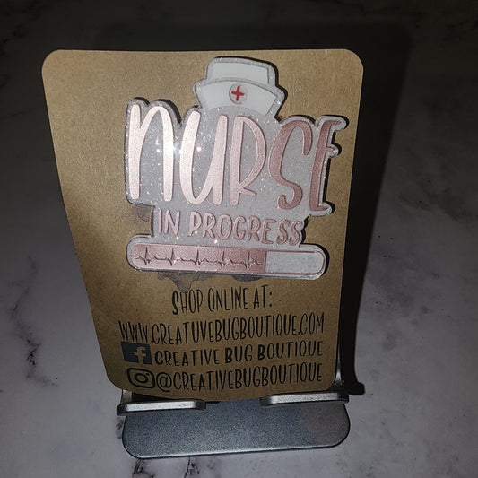 Nurse In Progress Badge Reel