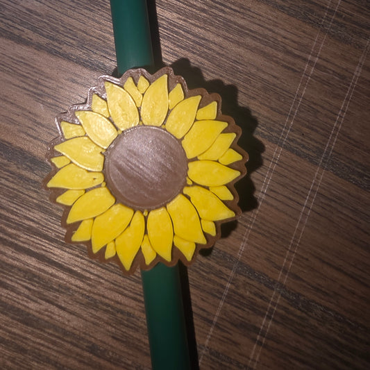Sunflower Straw Topper
