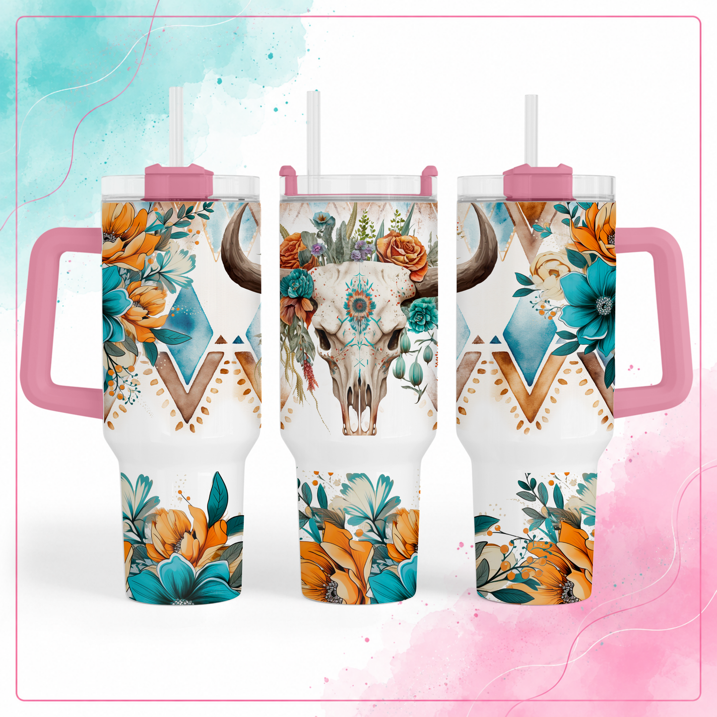 Boho Western Tumbler