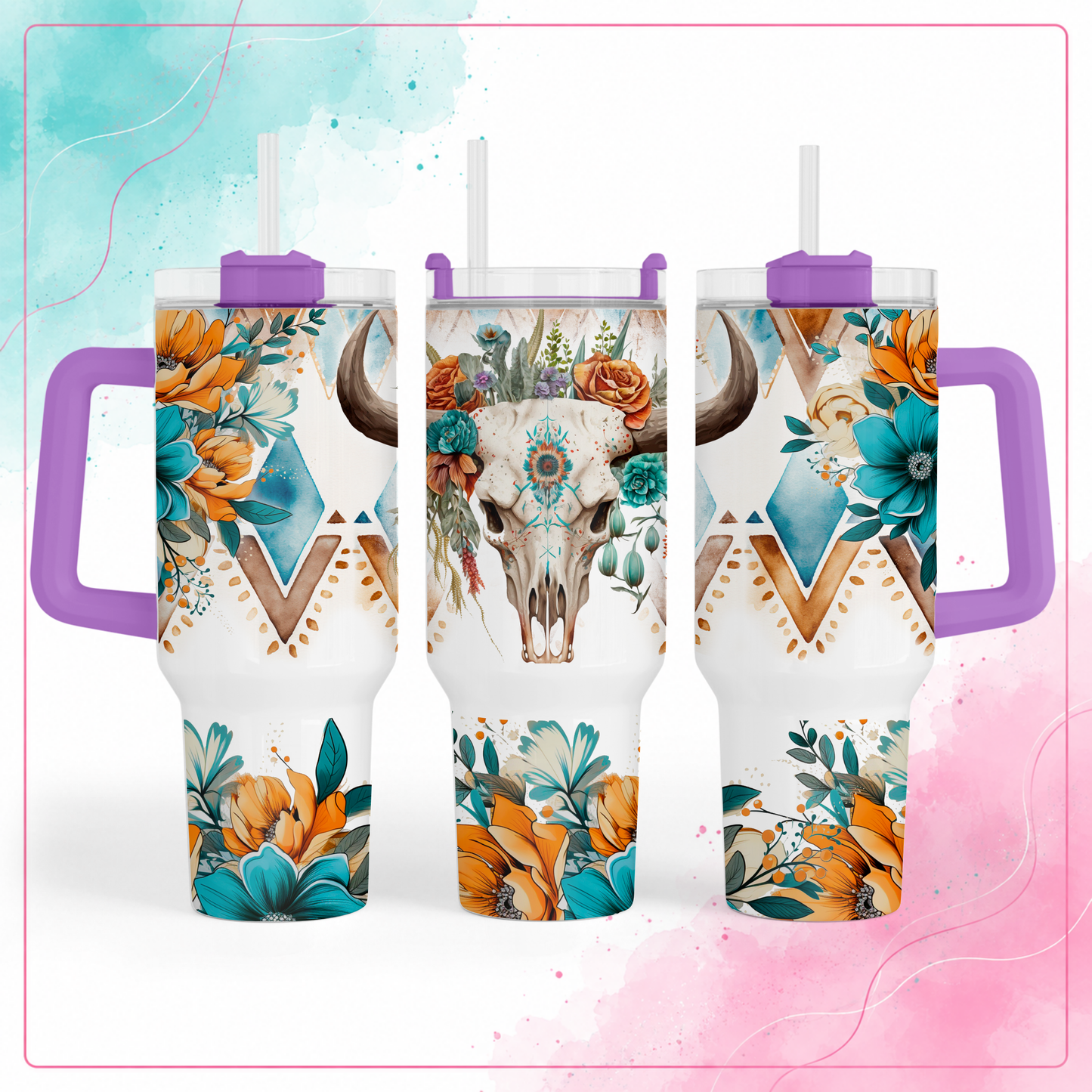 Boho Western Tumbler