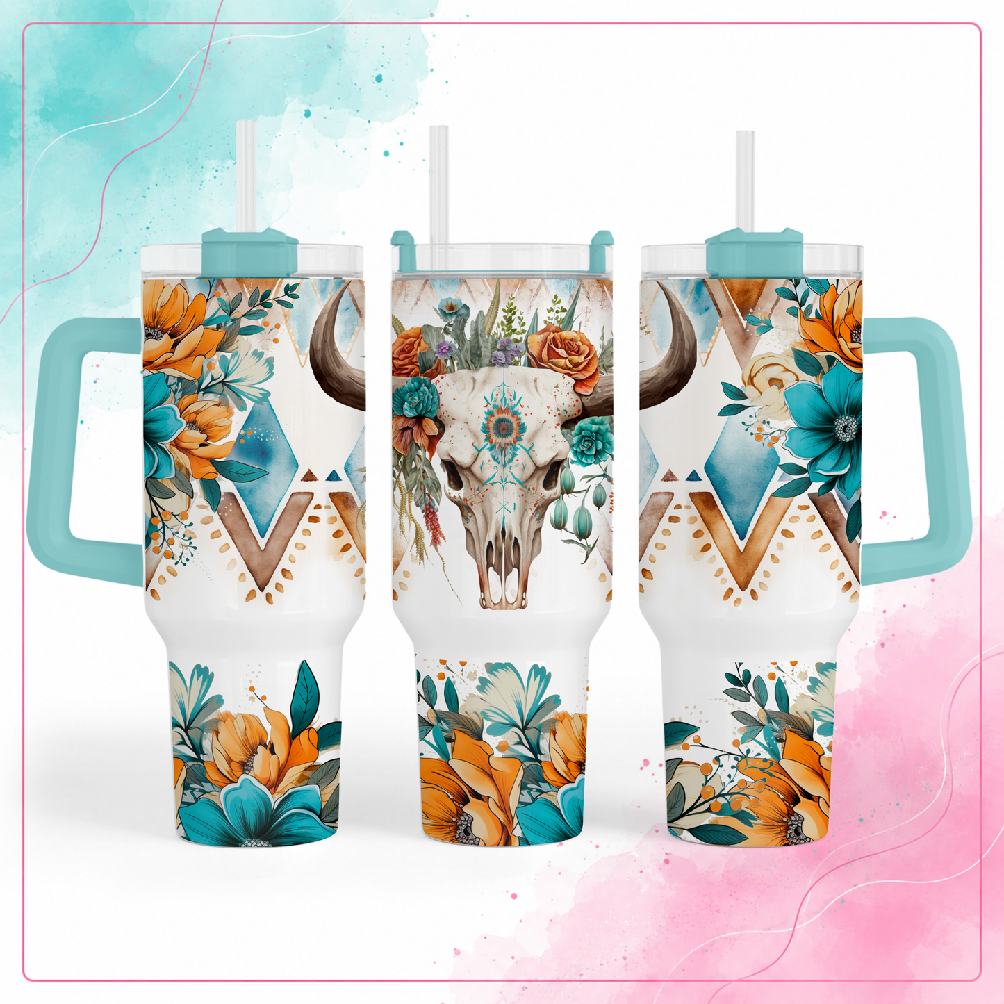 Boho Western Tumbler