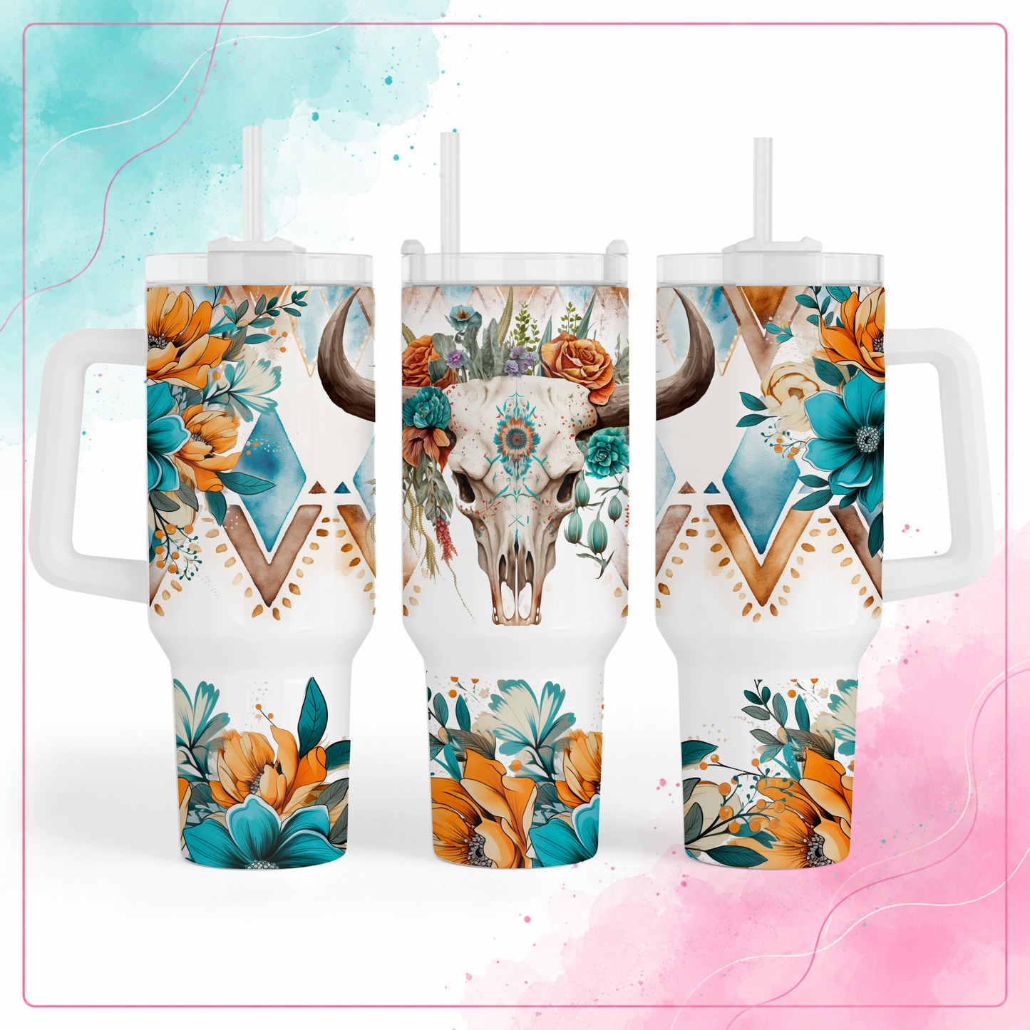 Boho Western Tumbler