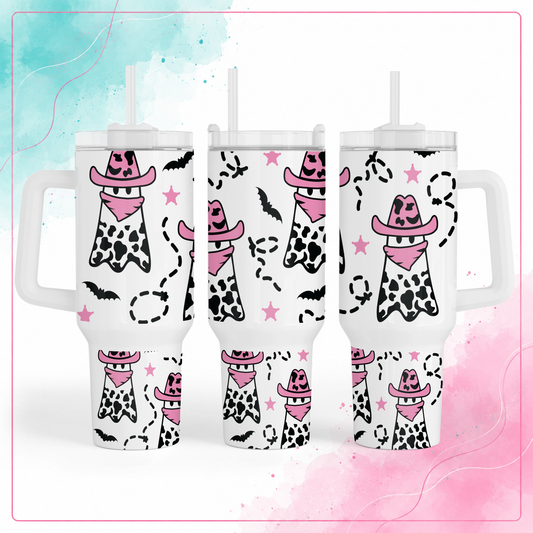 Cowgirl Ghost Tumbler