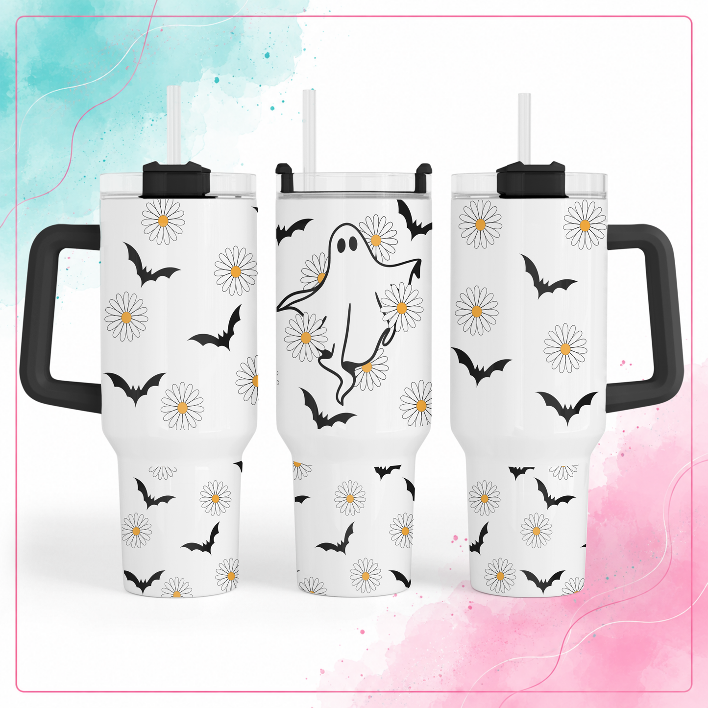 Daisy Ghost Tumbler