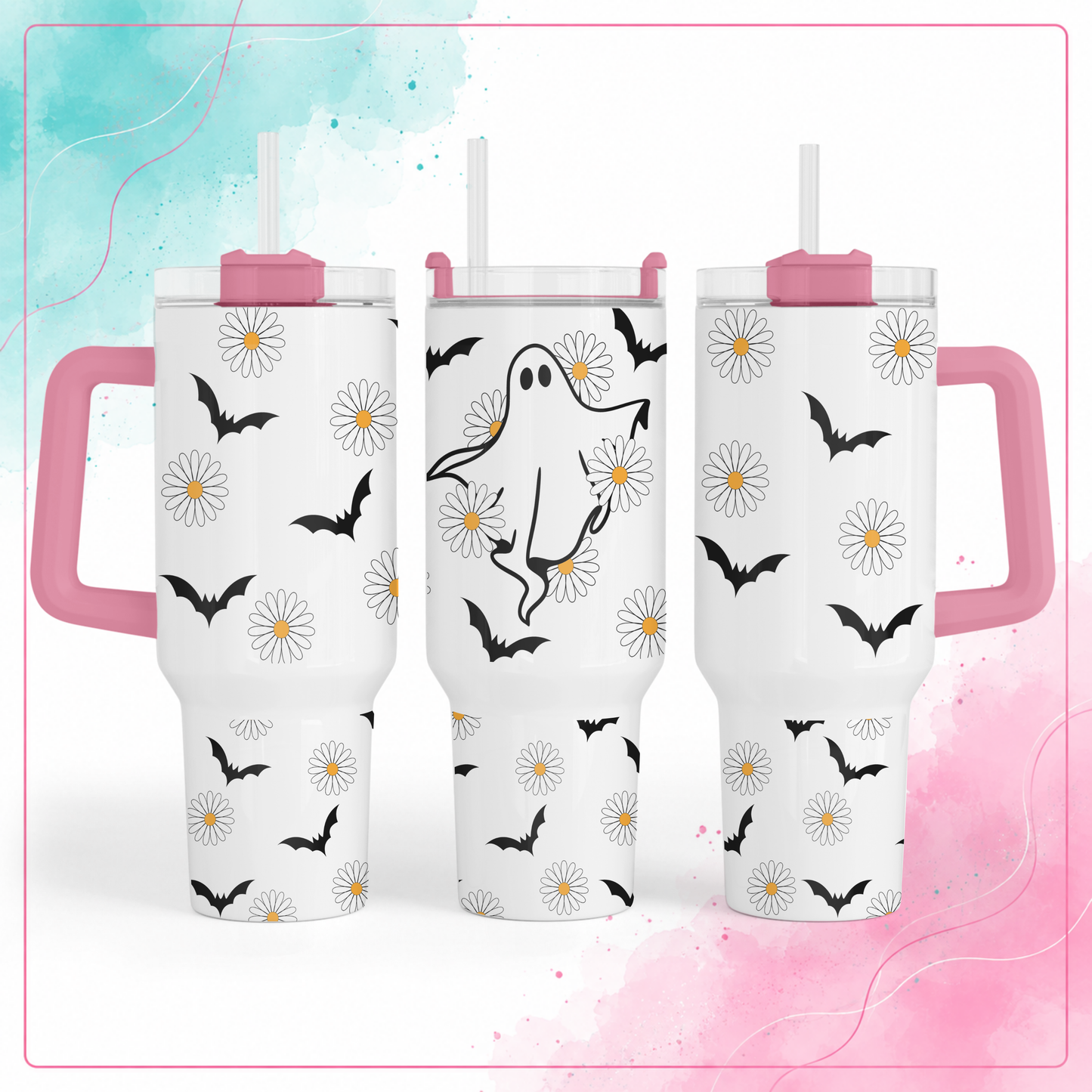 Daisy Ghost Tumbler