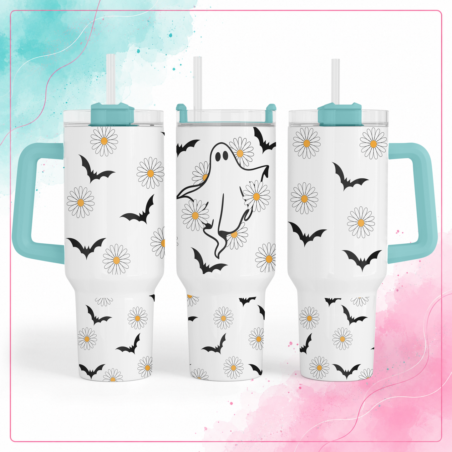 Daisy Ghost Tumbler