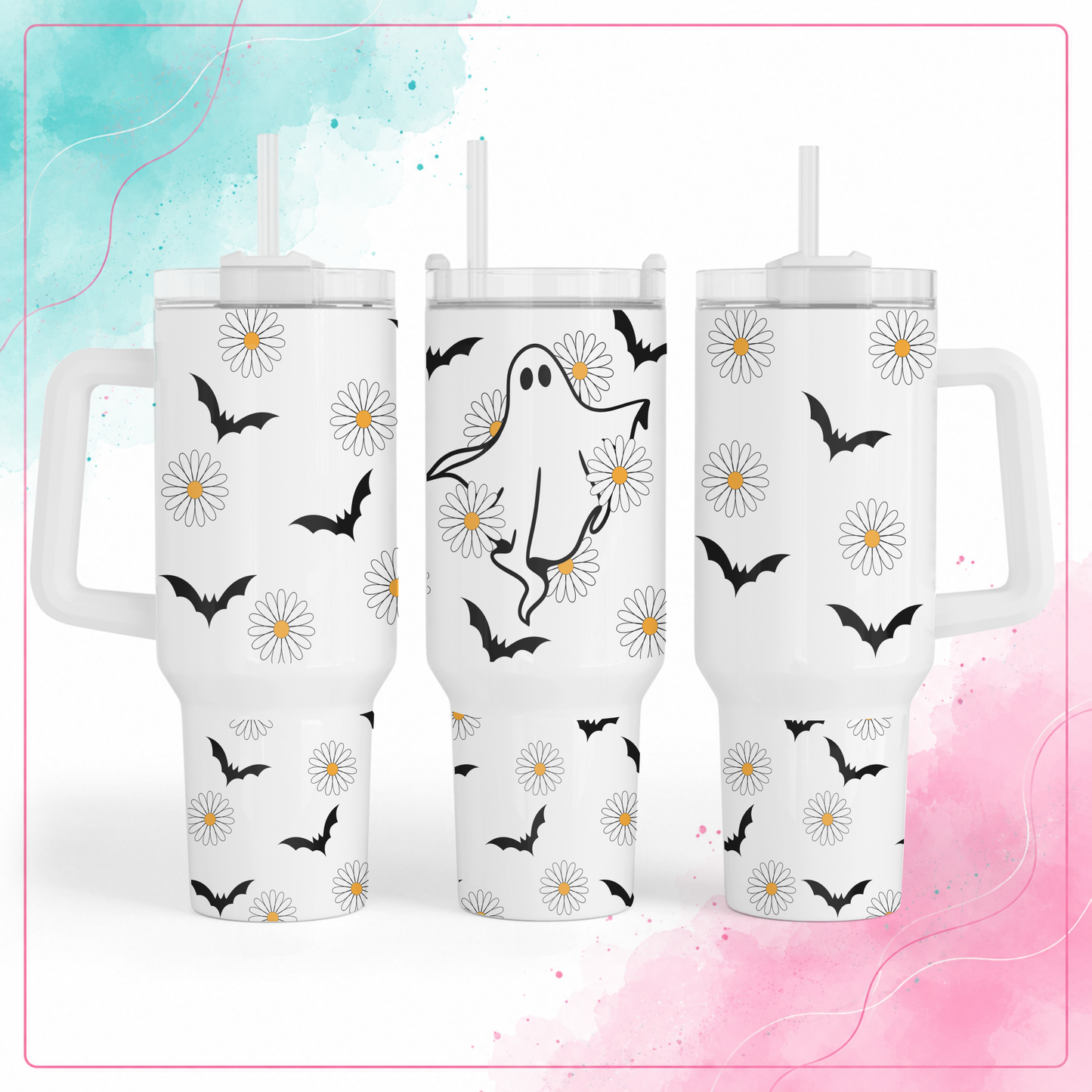 Daisy Ghost Tumbler
