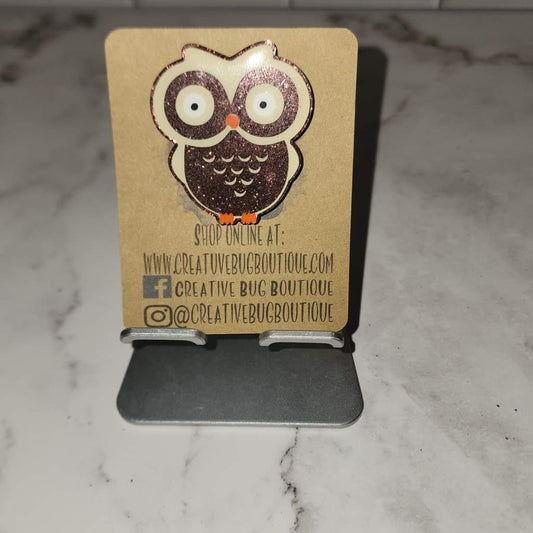 Owl Badge Reel