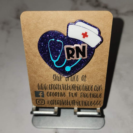 Nurse Heart Badge Reel