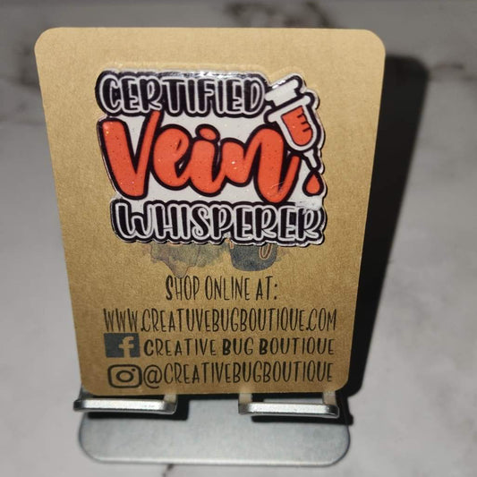 Certified Vein Whisper Badge Reel