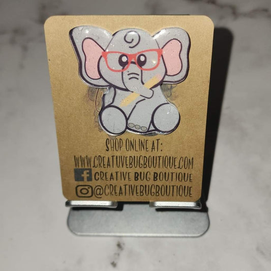 Elephant Badge Reel