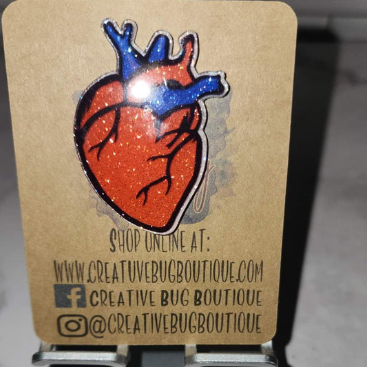 Anatomical Heart Badge Reel