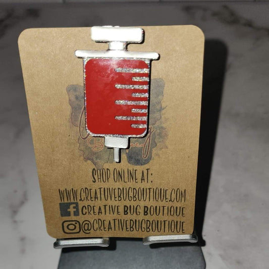 Syringe Badge Reel