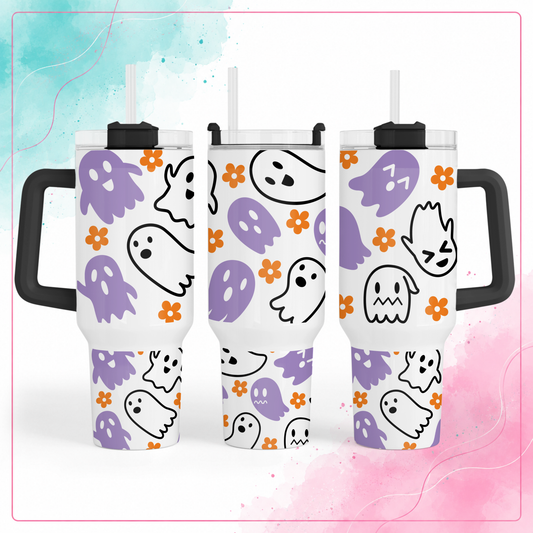 Groovy Ghost Tumbler