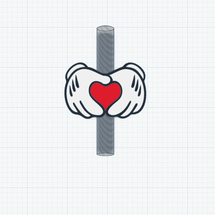 Mouse Love Hands STL