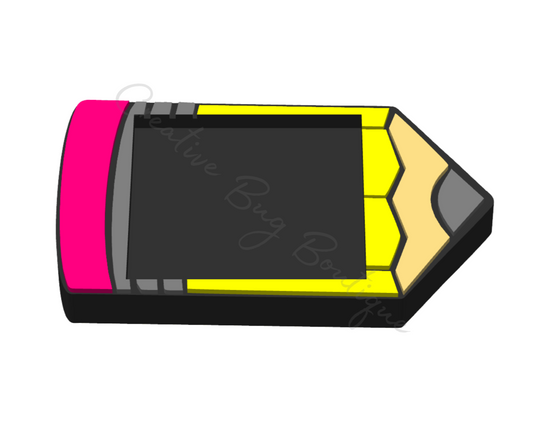 Pencil Sticky Note Holder STL File