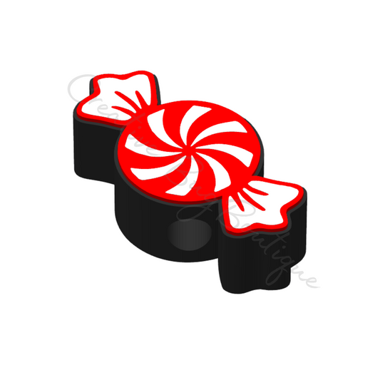 Peppermint Candy Straw Topper Files