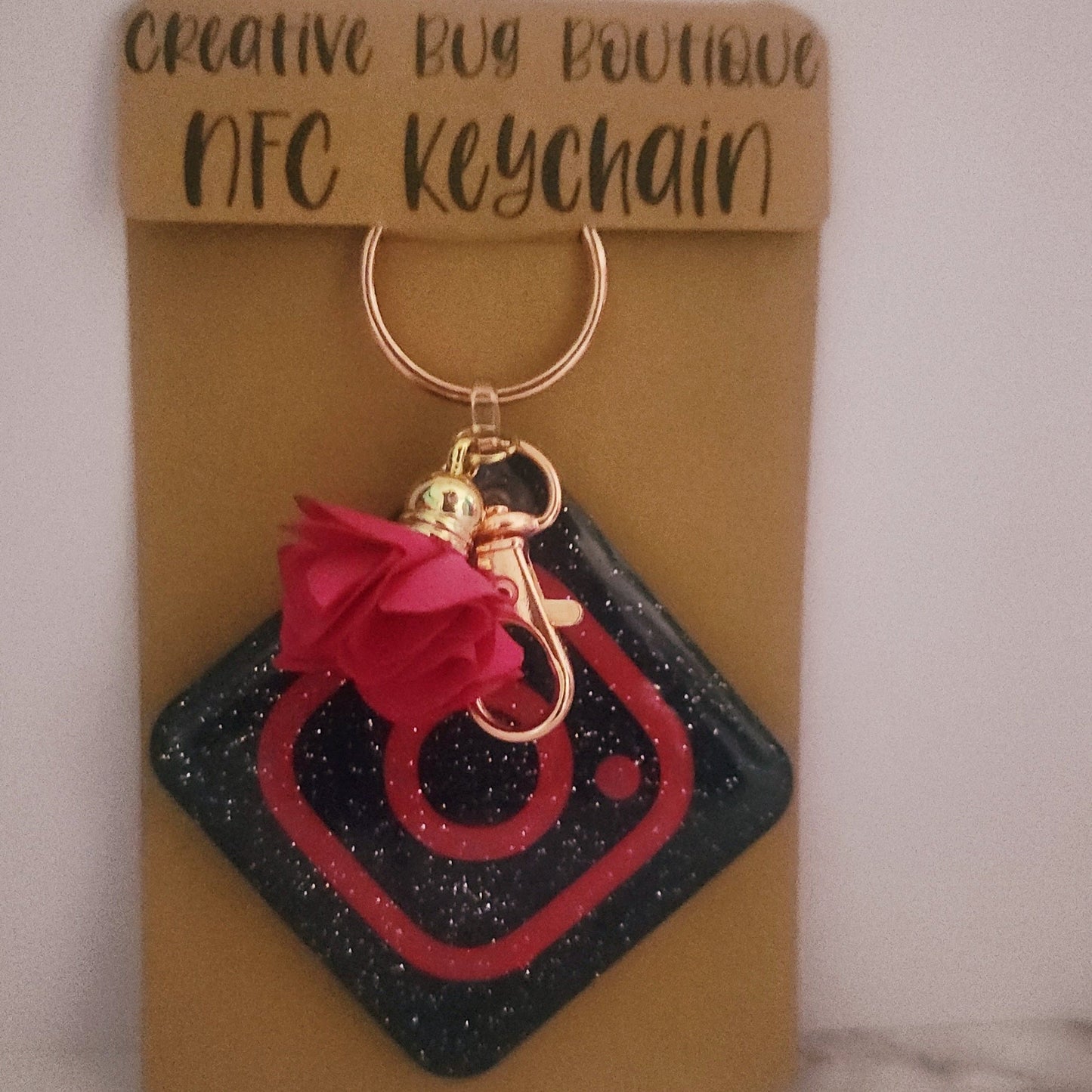 Instagram NFC Keychain