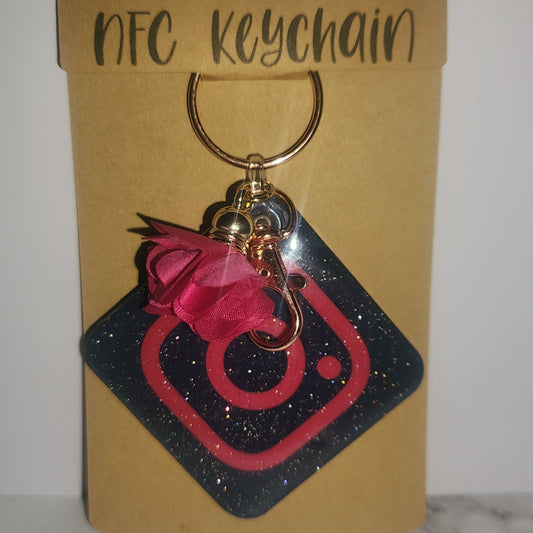 Instagram NFC Keychain