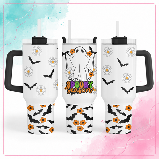Spooky Season Ghost Tumbler
