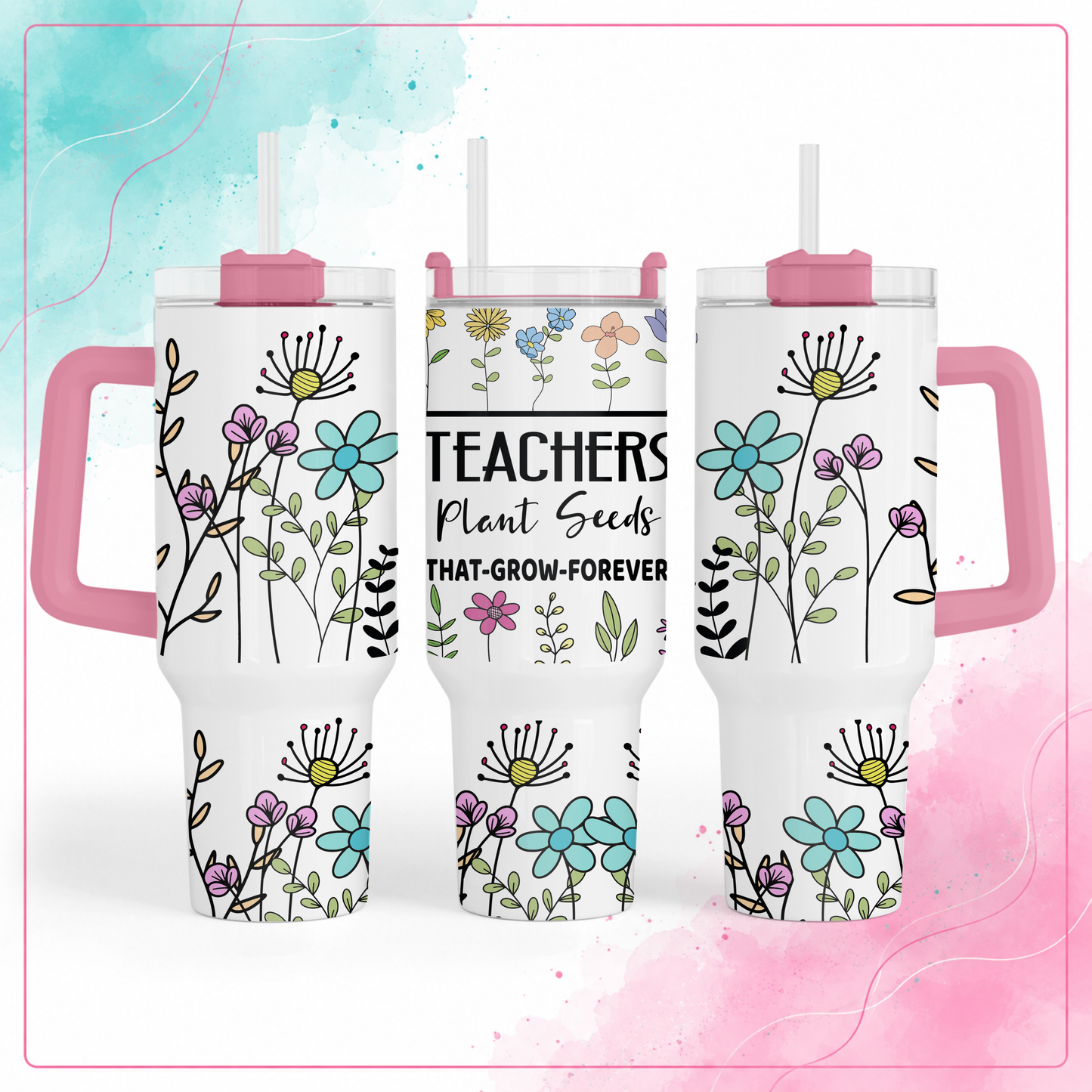 Teachers Plant Seeds Tumbler