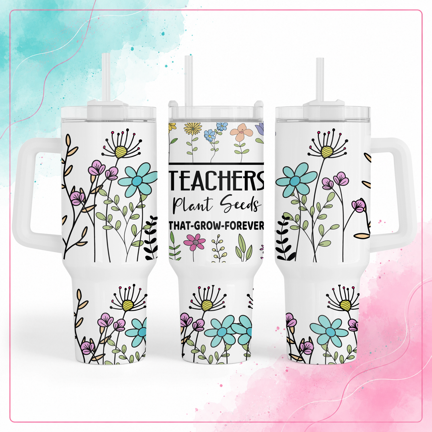 Teachers Plant Seeds Tumbler