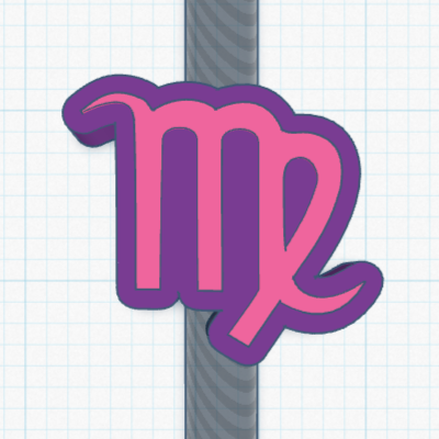 Virgo Straw Topper STL
