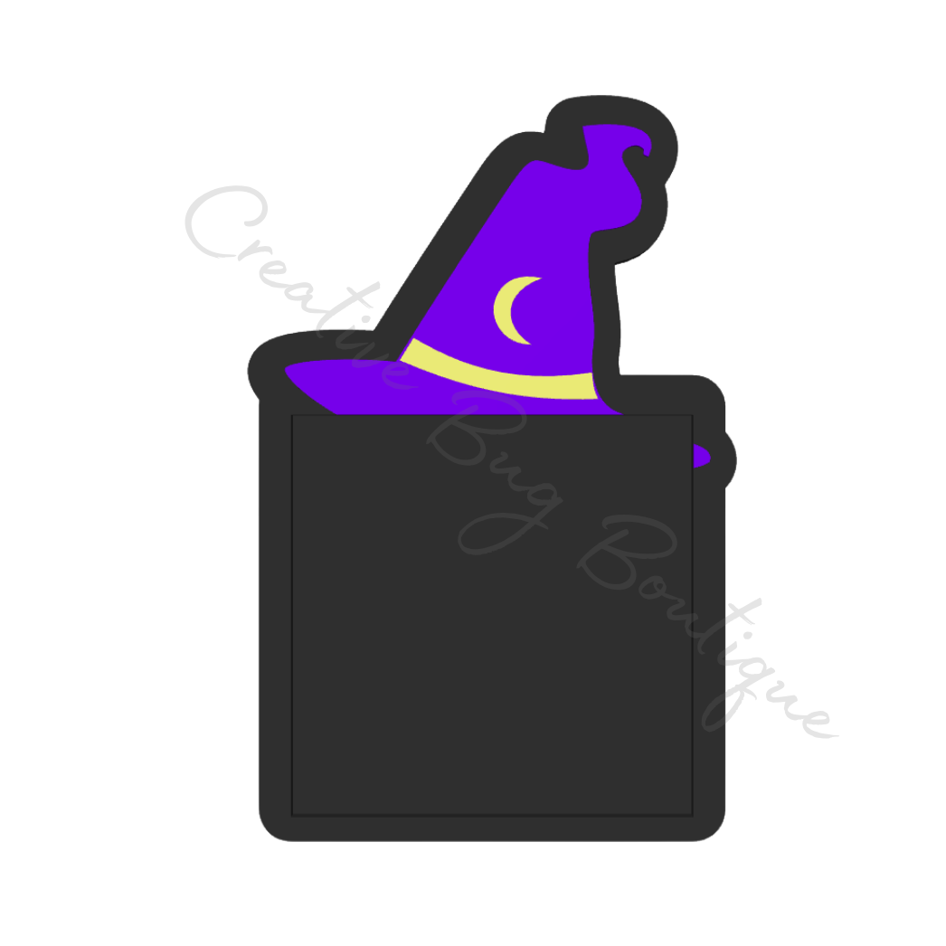 Witch Hat Sticky Note Holder STL File
