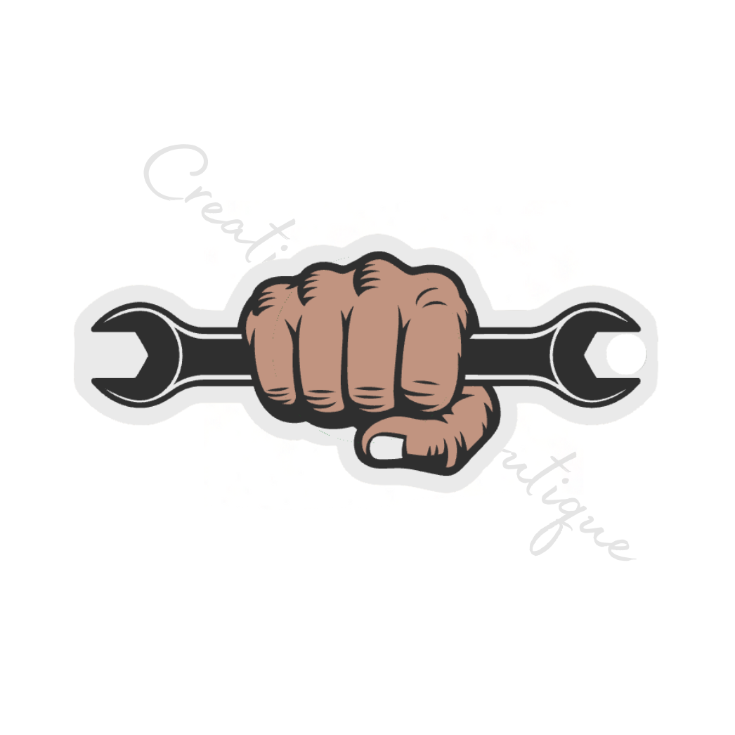 Wrench NFC Keychain STL File