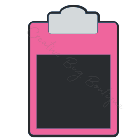 Clipboard Sticky Note Holder STL File