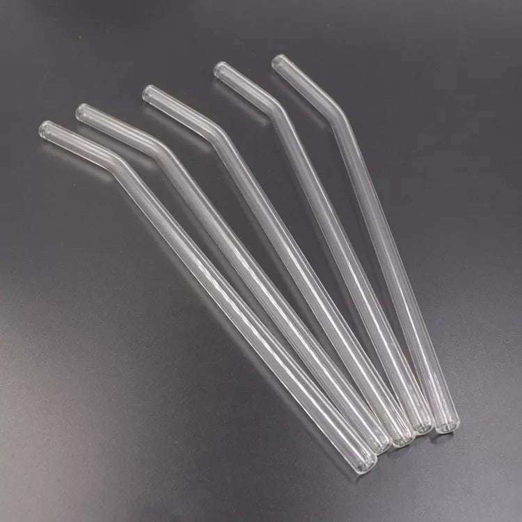 Bent Glass Straw