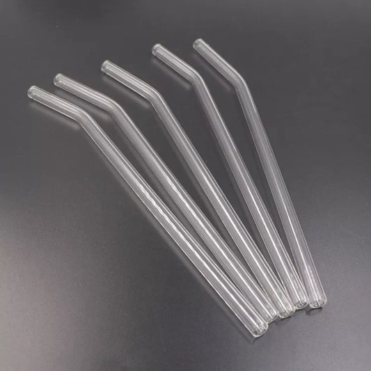 Bent Glass Straw